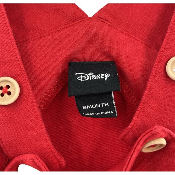 Disney Pinocchio Jiminy Cricket & Pinocchio Overall Infant One-Piece Size 9 Mo - Picture 7 of 9